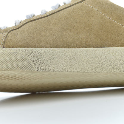 Saint Laurent Distressed Suede Womens Court Classic Sneakers 38 Desert 10 of 22