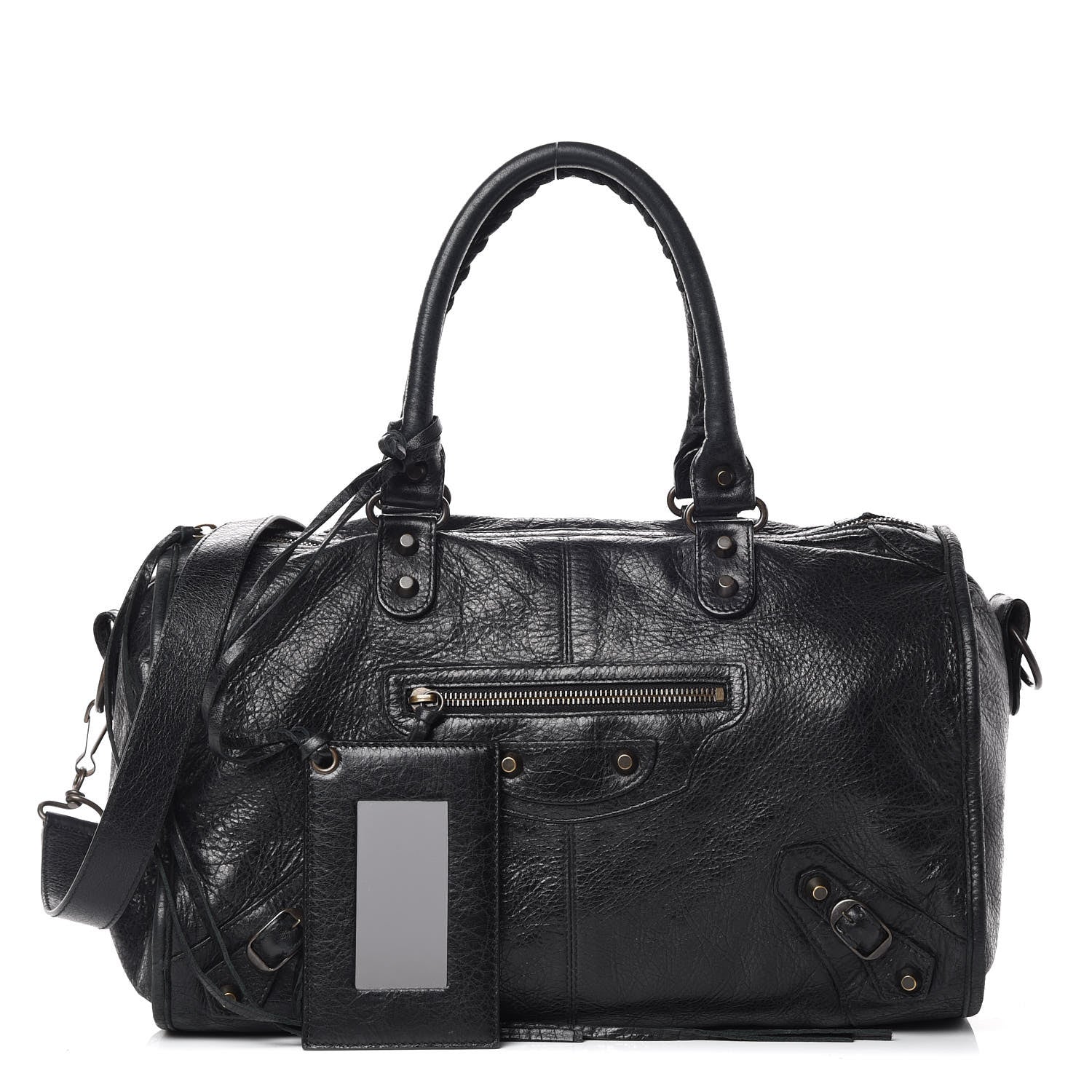 Balenciaga Agneau Classic Hardware Maxi Twiggy Black 1 of 12
