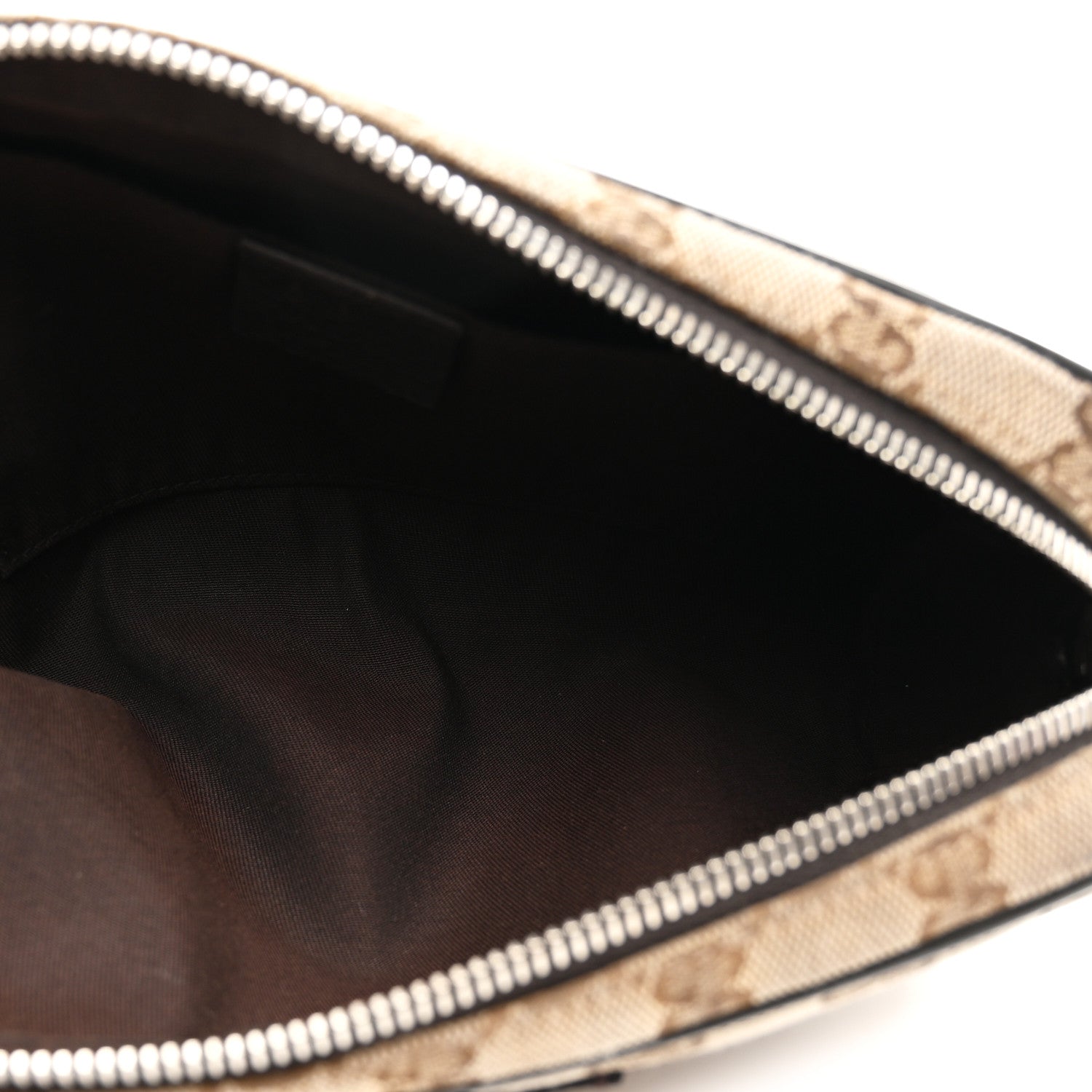 Gucci Monogram Belt Bag Dark Brown 5 of 10