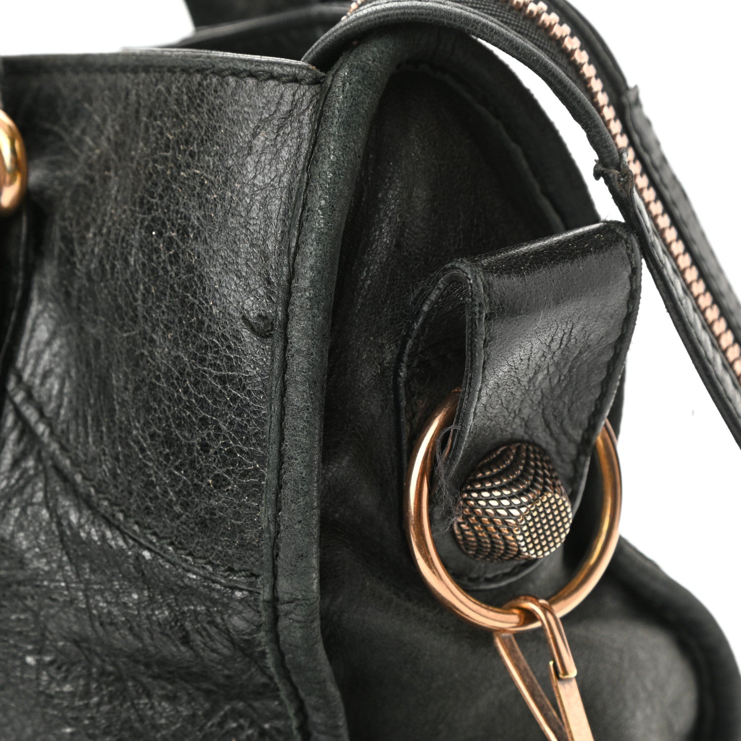 Balenciaga Agneau Giant 21 Rose Gold Hardware City Black 17 of 18