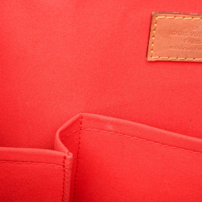 Louis Vuitton Vernis Alma GM Rouge Grenadine 7 of 12