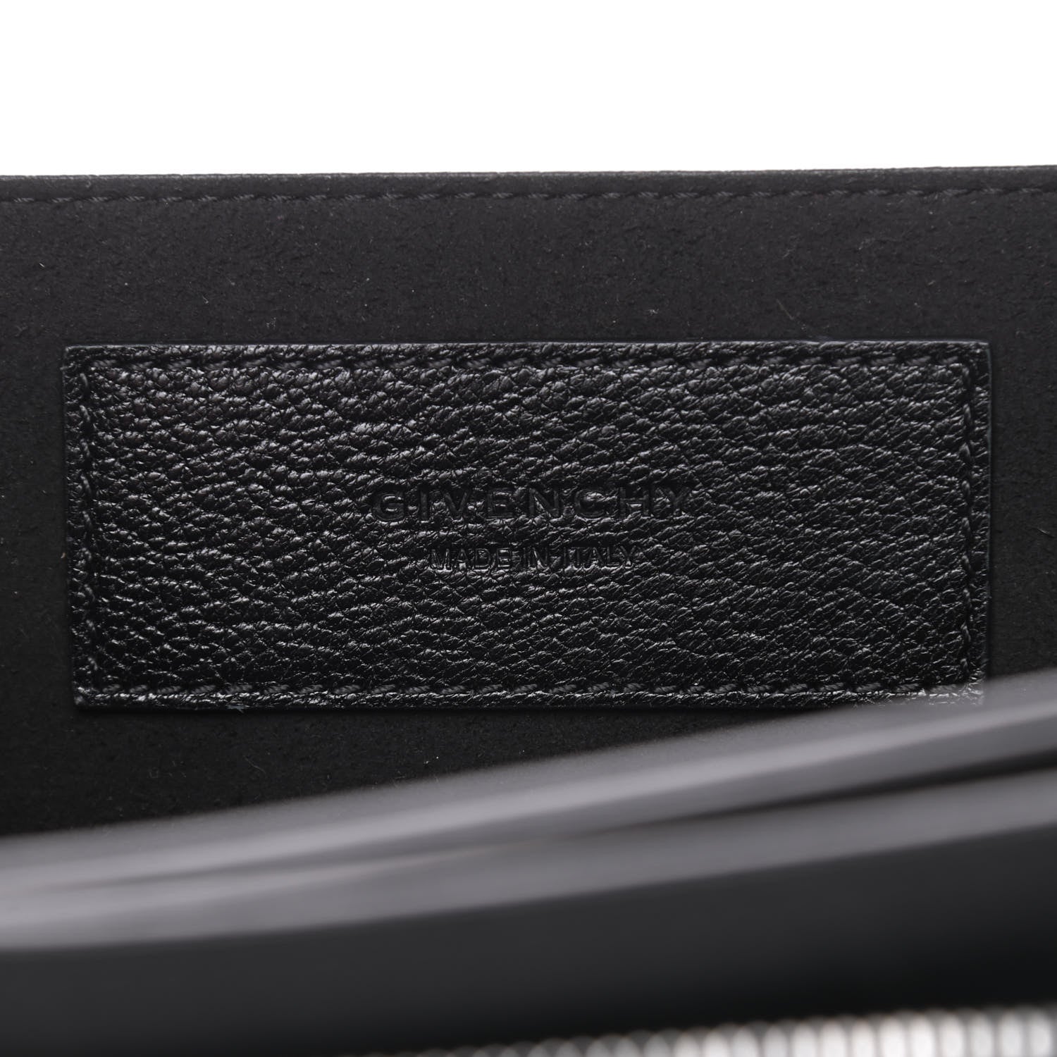 Givenchy Goatskin Small GV3 Shoulder Bag Black 6 of 10