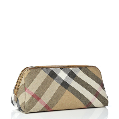 Burberry Shimmer Check Cosmetic Bag 3 of 8