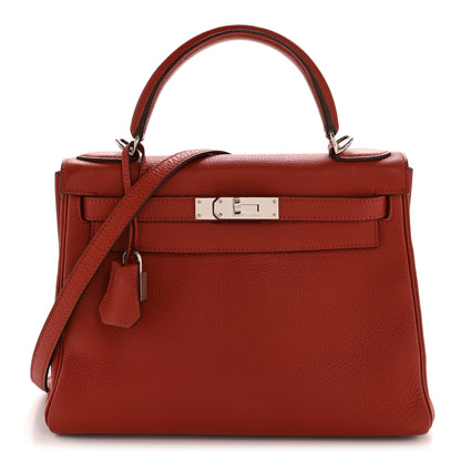 Hermes Taurillon Clemence Kelly Retourne 28  Brique 1 of 14