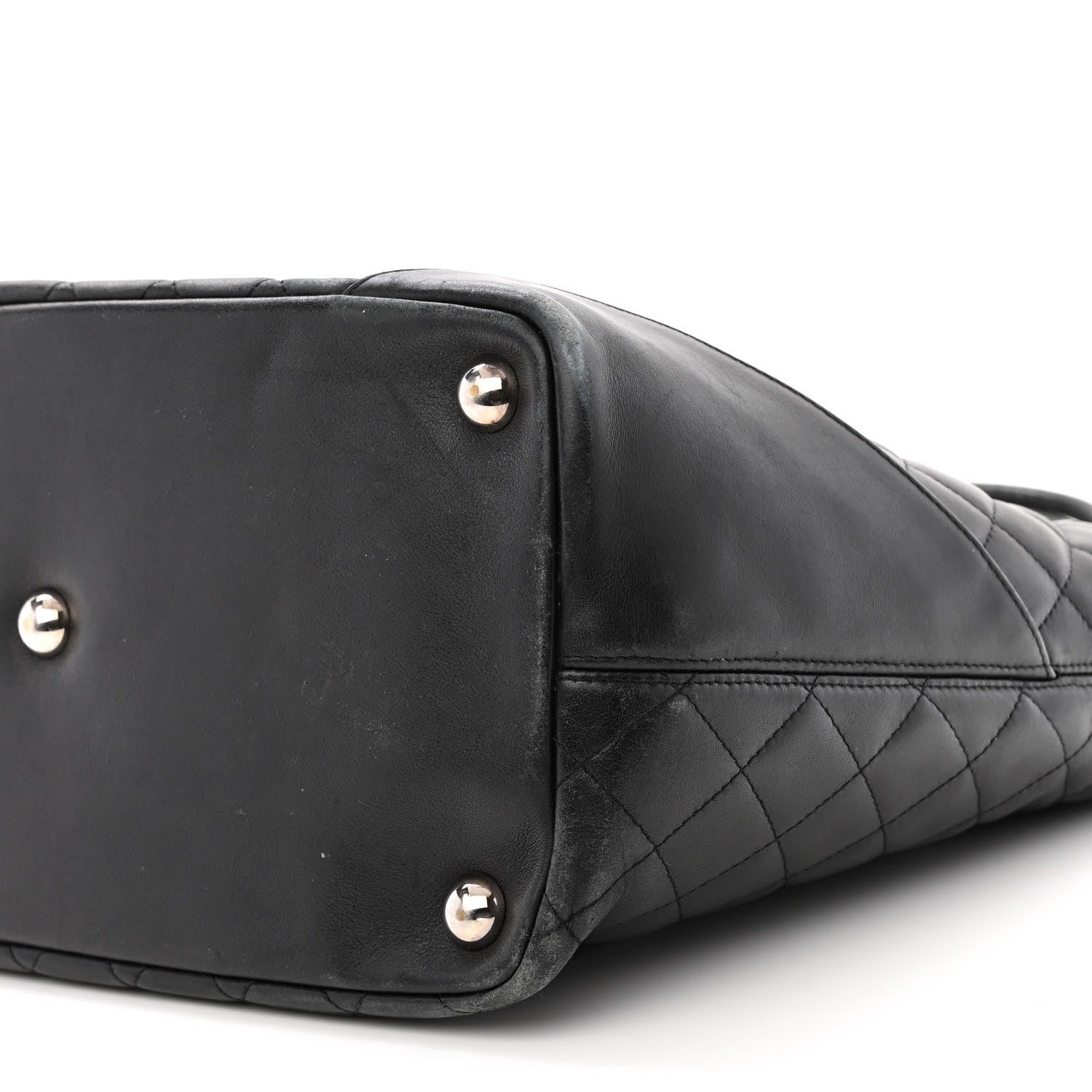 Chanel Calfskin Quilted Large Cambon Tote Black 15 of 18