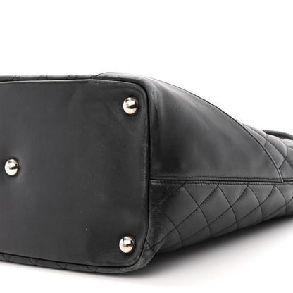 Chanel Calfskin Quilted Large Cambon Tote Black 15 of 18