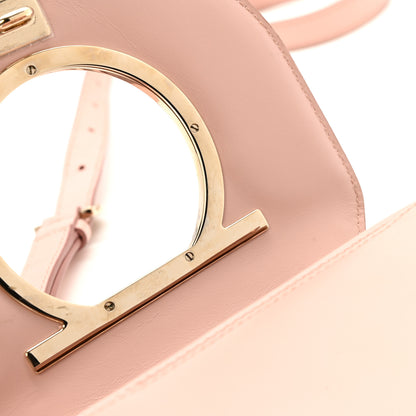 Salvatore Ferragamo Calfskin Vela Crossbody Flap Bag Antique Rose 11 of 12