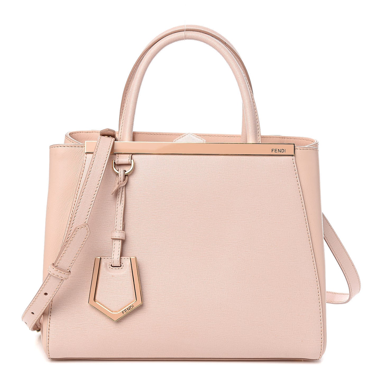 Vitello Elite Flamingo Petite 2Jours Tote Rosa Plaster