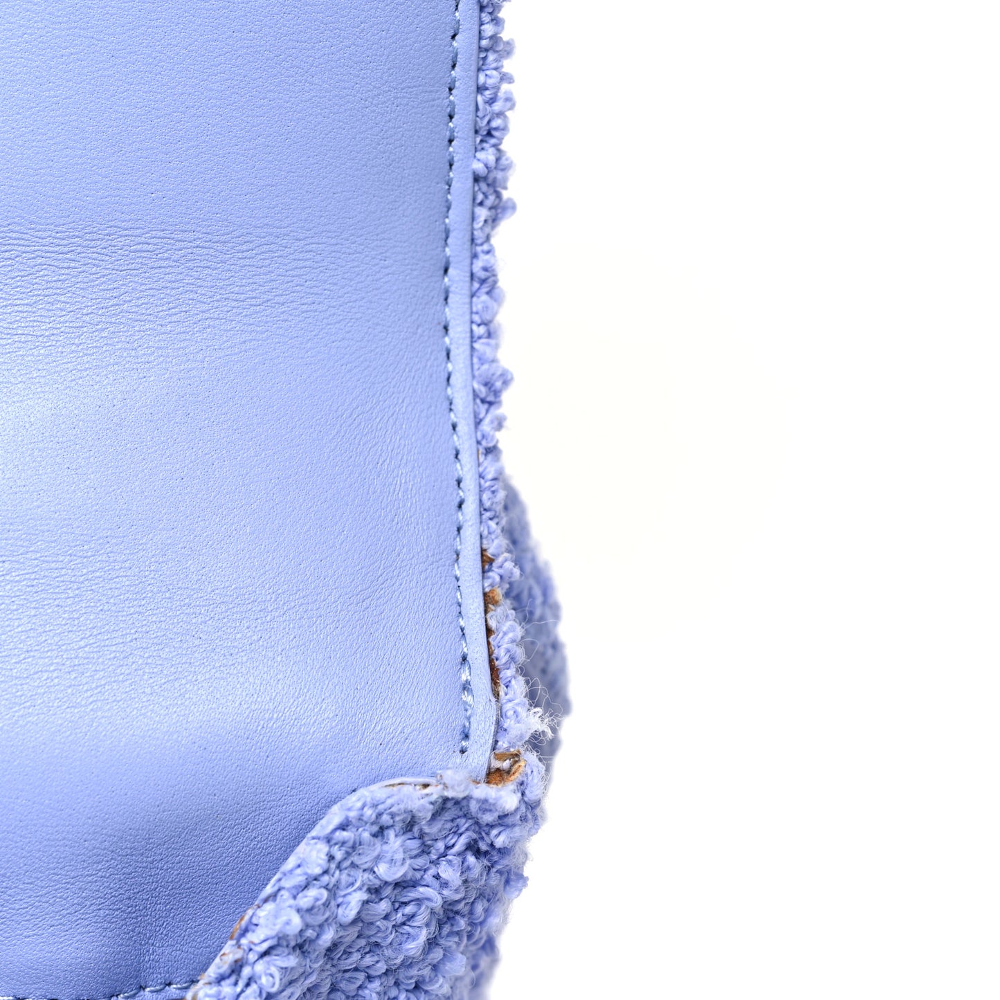 Boucle Clip Bag Periwinkle