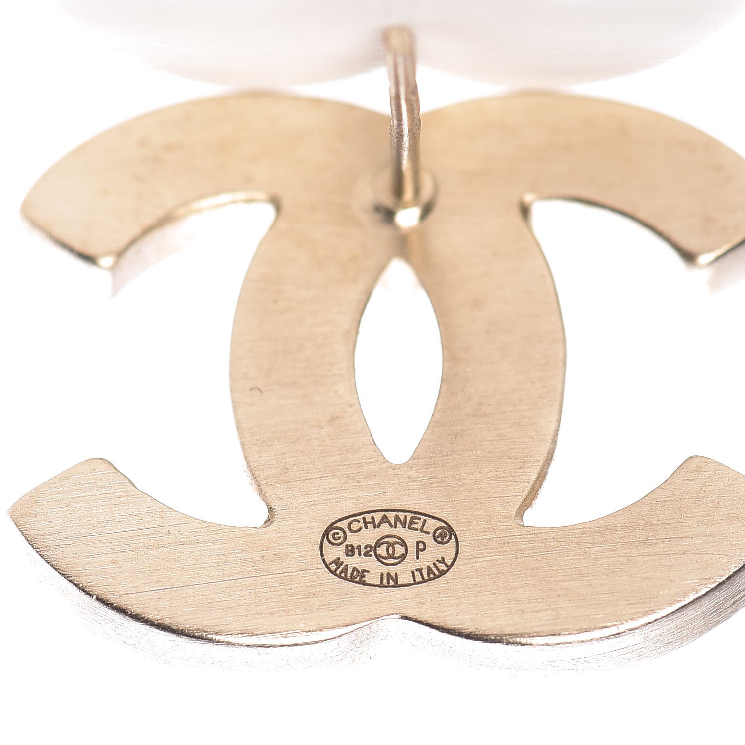 Chanel Lambskin CC Earrings Black 4 of 5