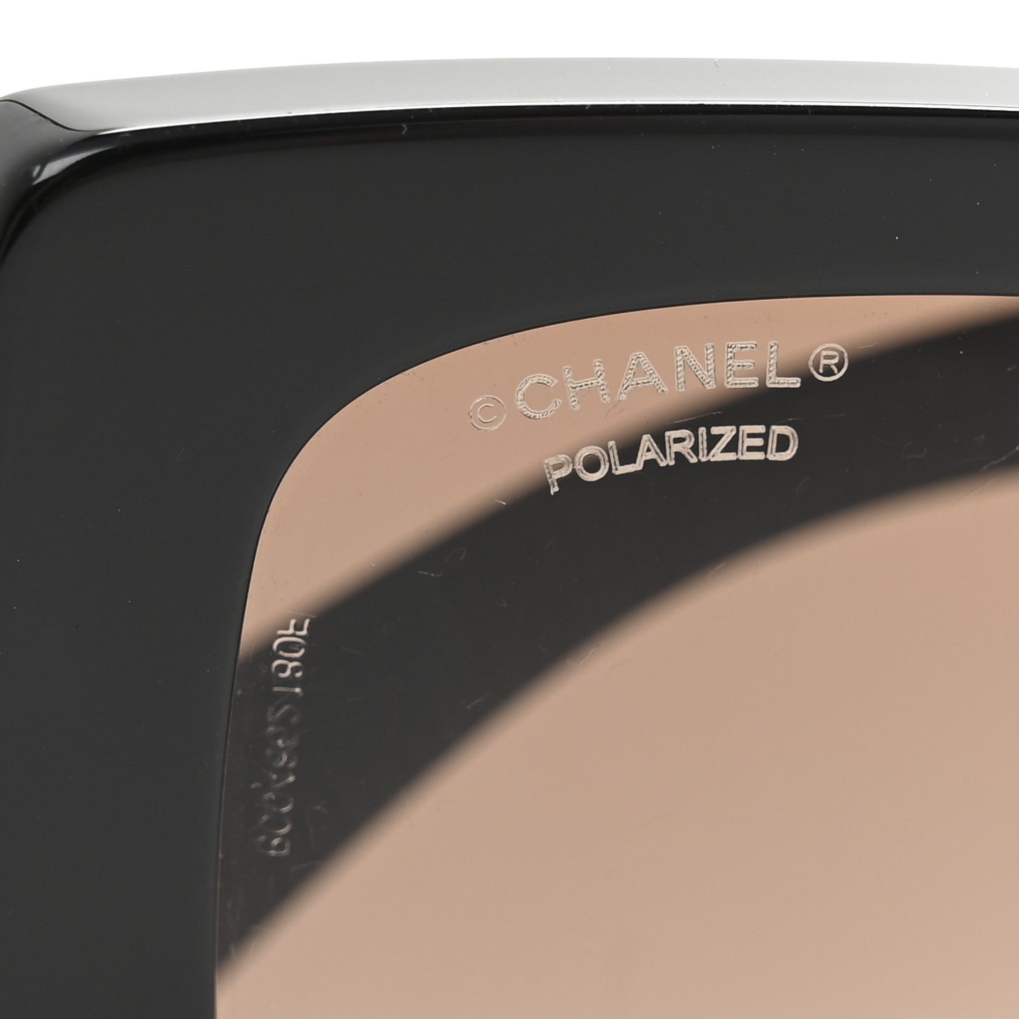 Square Polarized CC Sunglasses 5494-A Black
