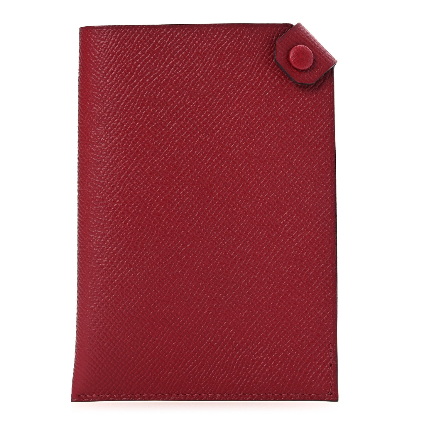 Epsom Tarmac PM Passport Holder Rouge Grenat