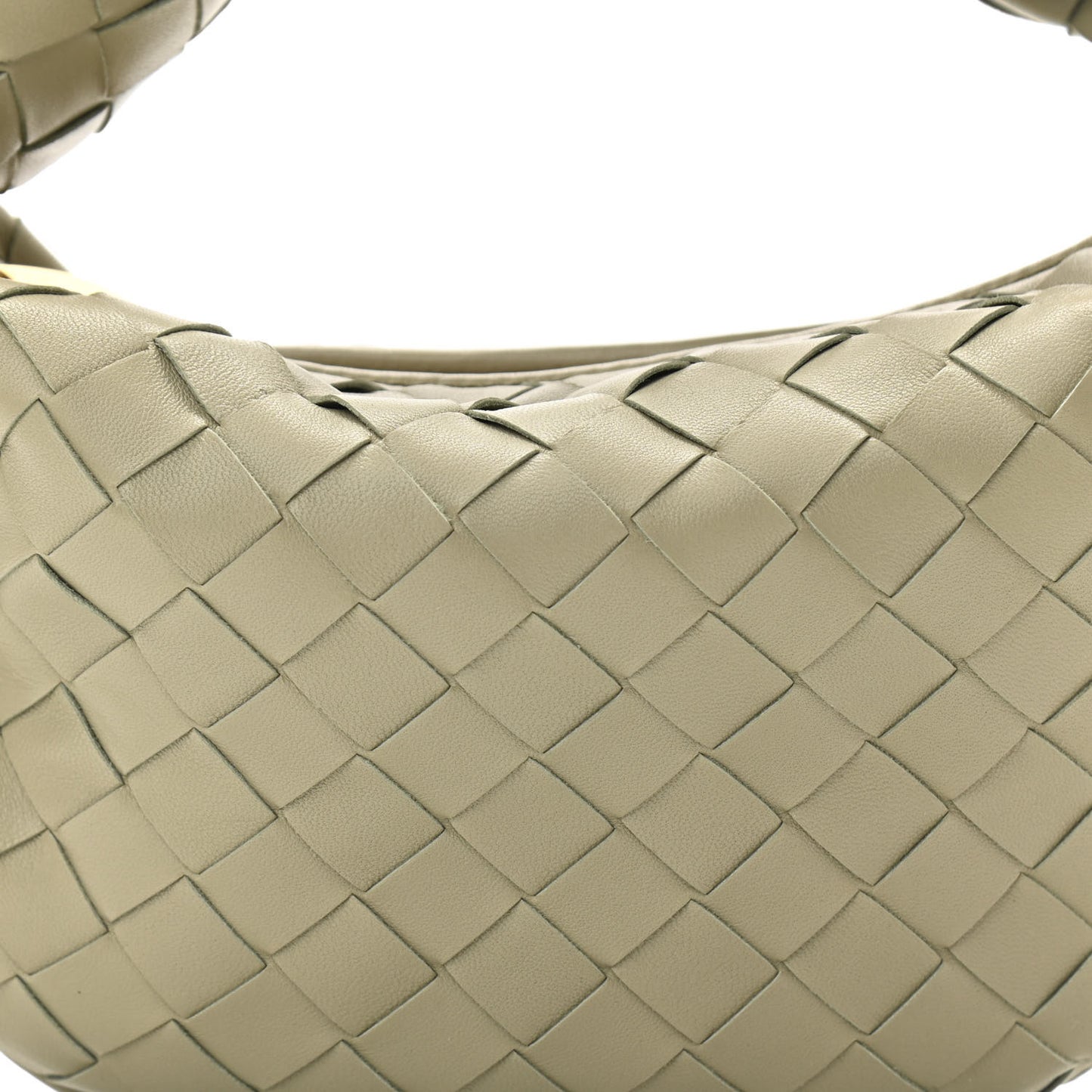 Nappa Intrecciato Mini Jodie Travertine
