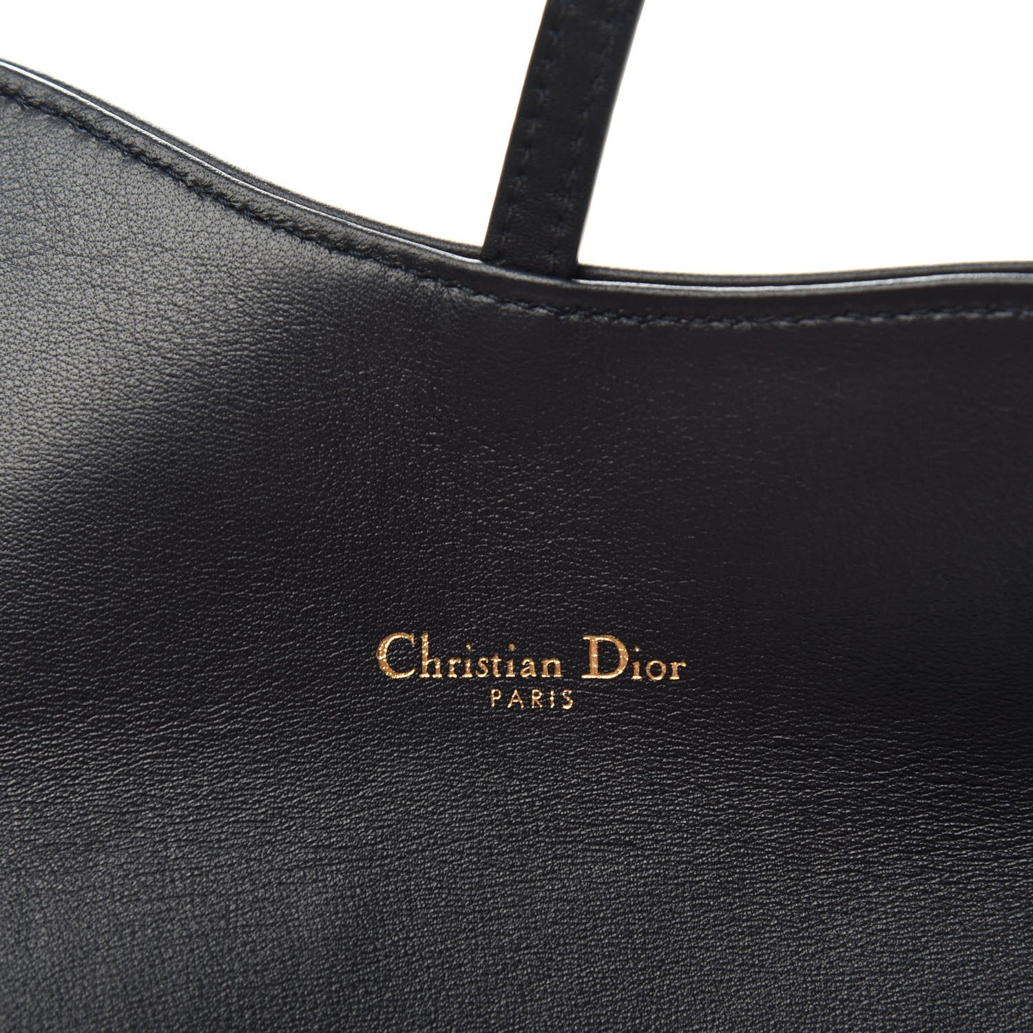 Christian Dior Oblique Saddle Chain Long Wallet Blue 6 of 7