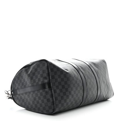 Louis Vuitton Damier Graphite Keepall Bandouliere 55 3 of 12