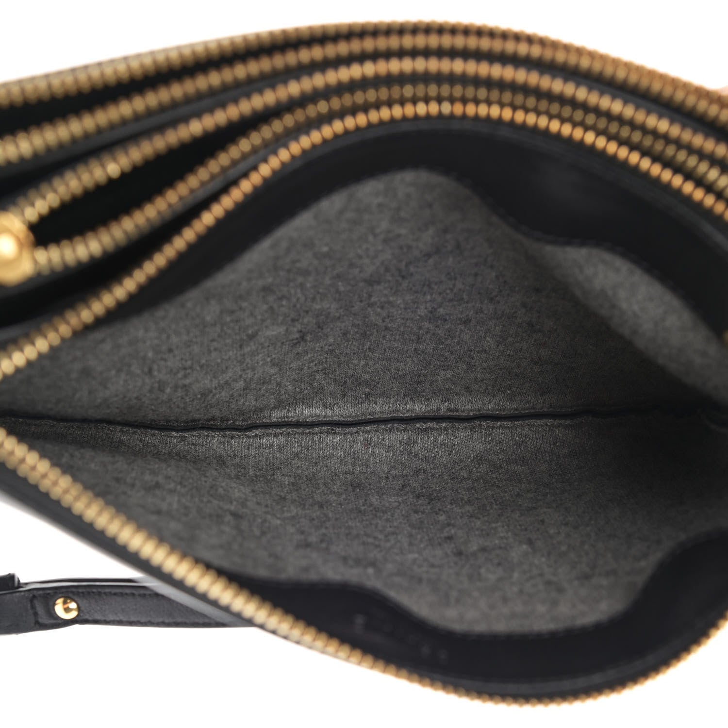 Celine Lambskin Small Trio Crossbody Bag Black 8 of 12