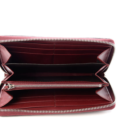 Gucci Lizard Millenium Zip Around Wallet Bordeaux 5 of 7