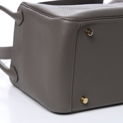 Hermes Taurillon Clemence Lindy 30 Etain 8 of 11