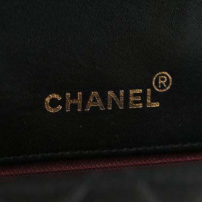 Chanel Lambskin Quilted Medium Single Flap Black 6 of 10