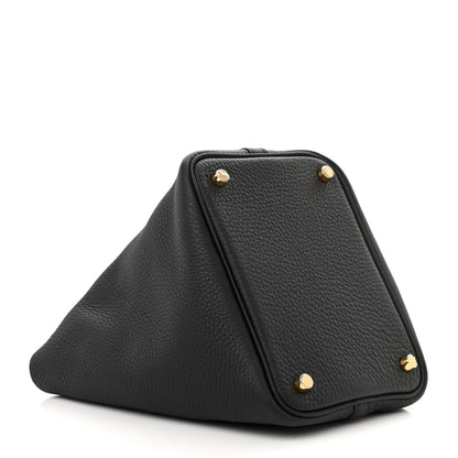 Hermes Taurillon Clemence Picotin Lock 18 PM Black 4 of 11
