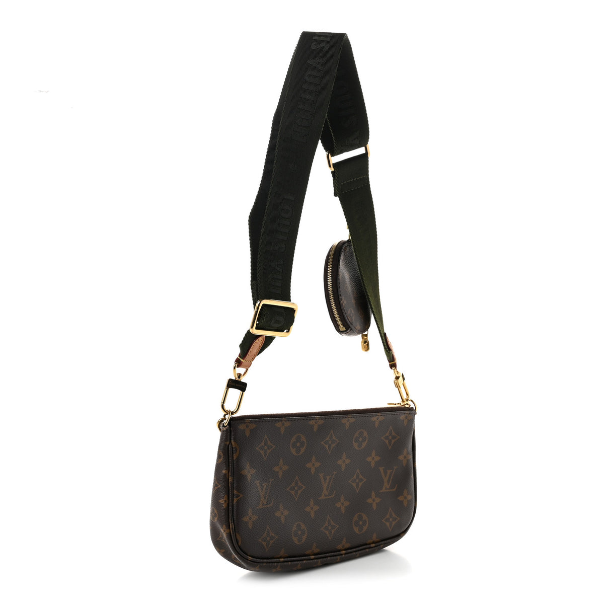 Monogram Multi Pochette Accessories Kaki