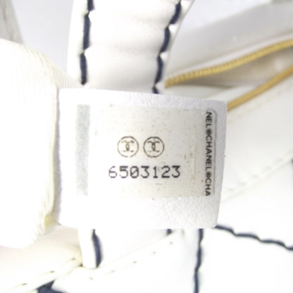 Chanel Leather Diamond Stitch Surpique Bowler 9 of 10
