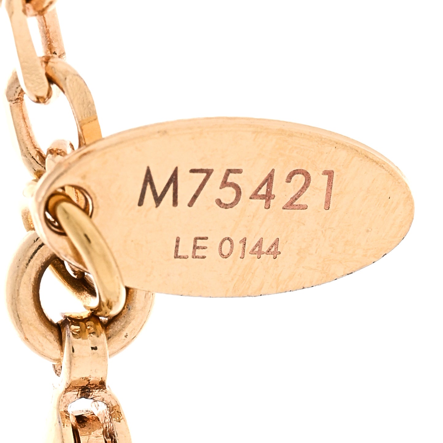 Love Letters Pendant Necklace Gold