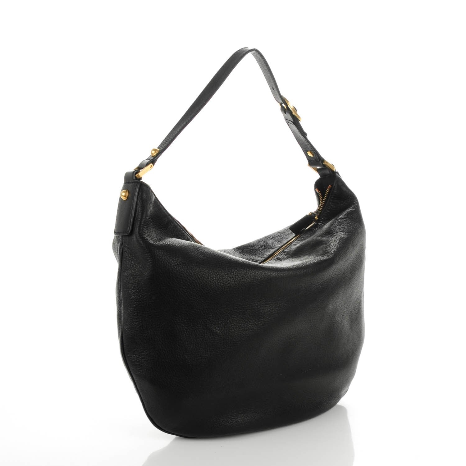 Gucci Calfskin Small Blondie Hobo Black 3 of 8