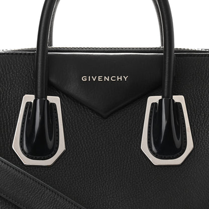Givenchy Sugar Goatskin Kenya Metal Medium Antigona Black 8 of 13