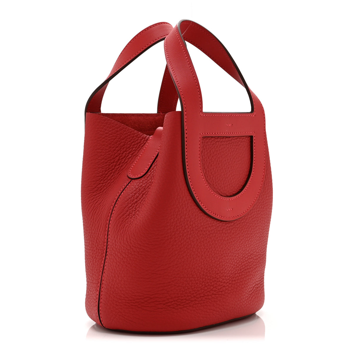 Taurillon Clemence Swift In-The-Loop 18 Bag Vermillion
