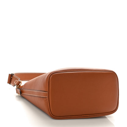 Louis Vuitton Calfskin Lock and Walk Bucket Cognac 4 of 9