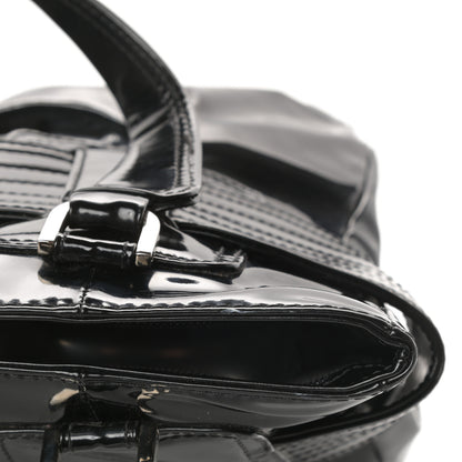 Versace Patent Medusa Tote Black 10 of 12
