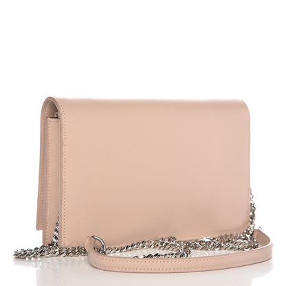 Saint Laurent Smooth Calfskin Classic Monogram Kate Tassel Chain Wallet Marble Pink 3 of 8