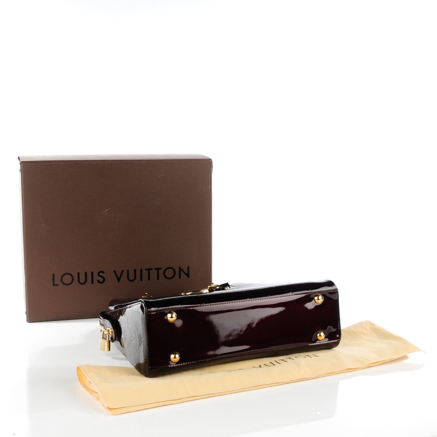 Louis Vuitton Vernis Melrose Avenue Amarante 4 of 8