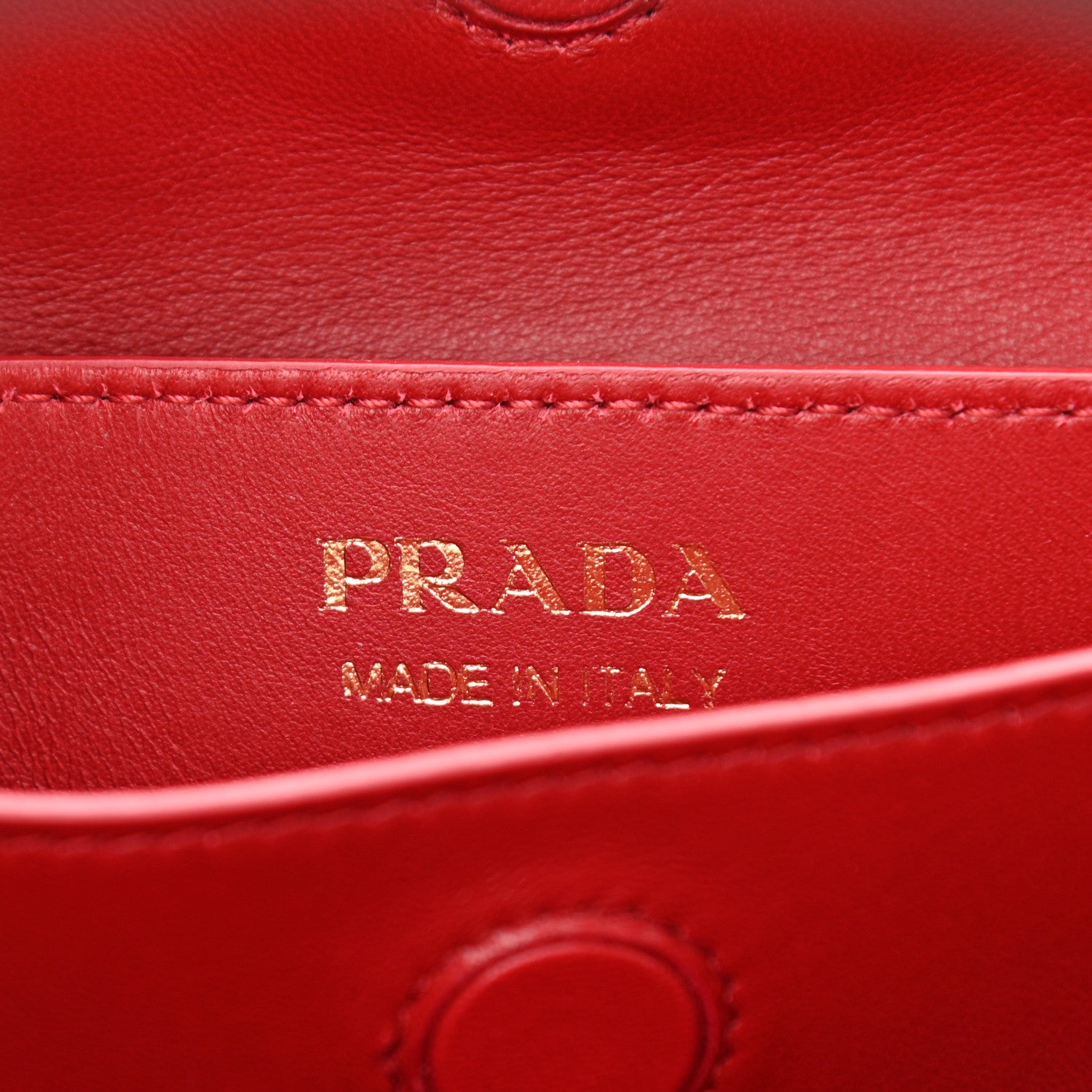 Prada Saffiano Cuir Small Double Bag Black Fuoco 6 of 10