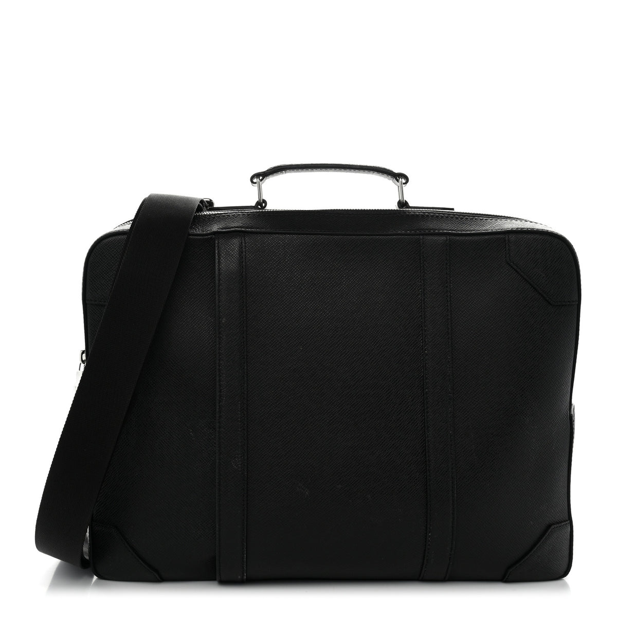Louis Vuitton Taiga Briefcase Backpack Black 1 of 14