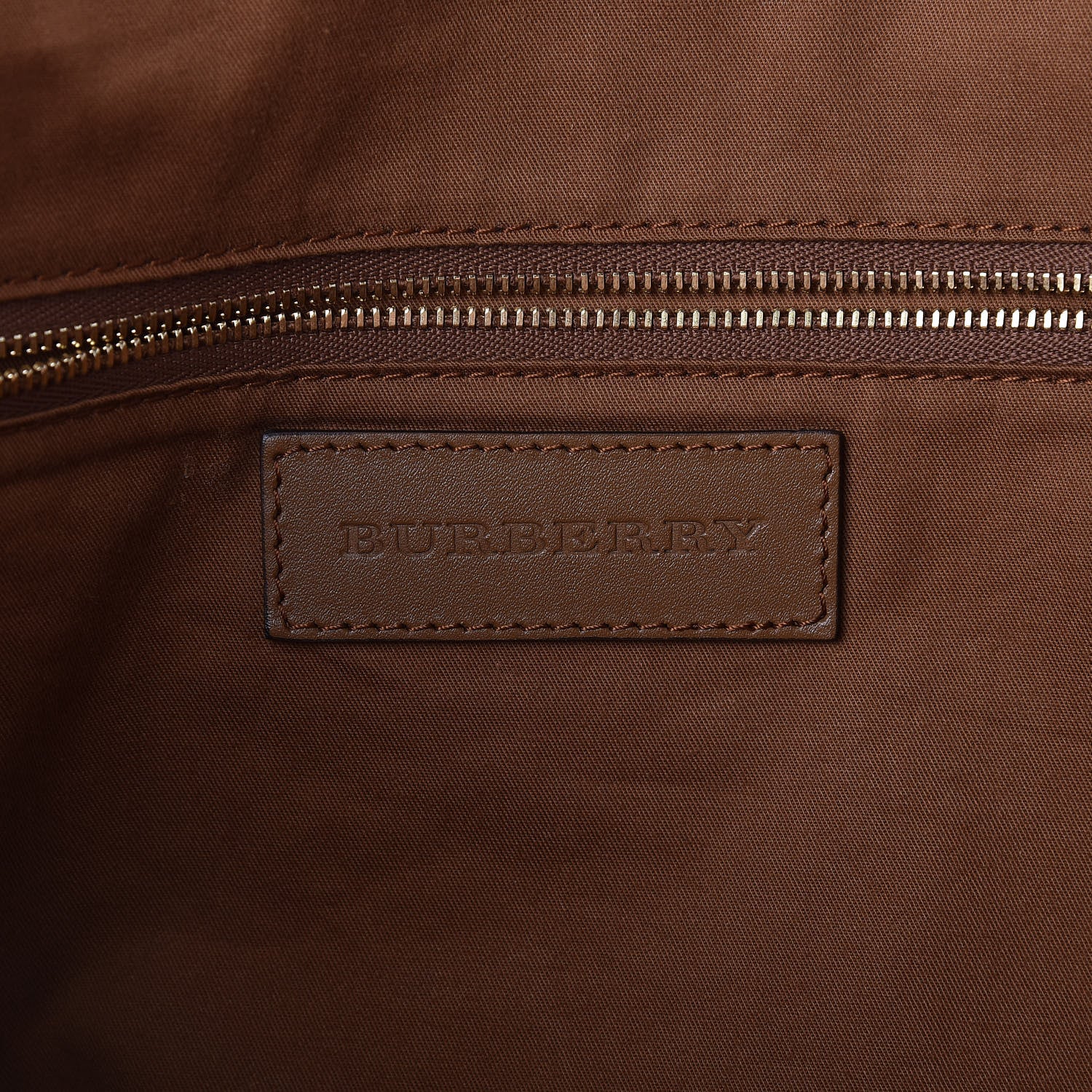 Burberry Haymarket Check Medium Salisbury Tote Camel 6 of 8