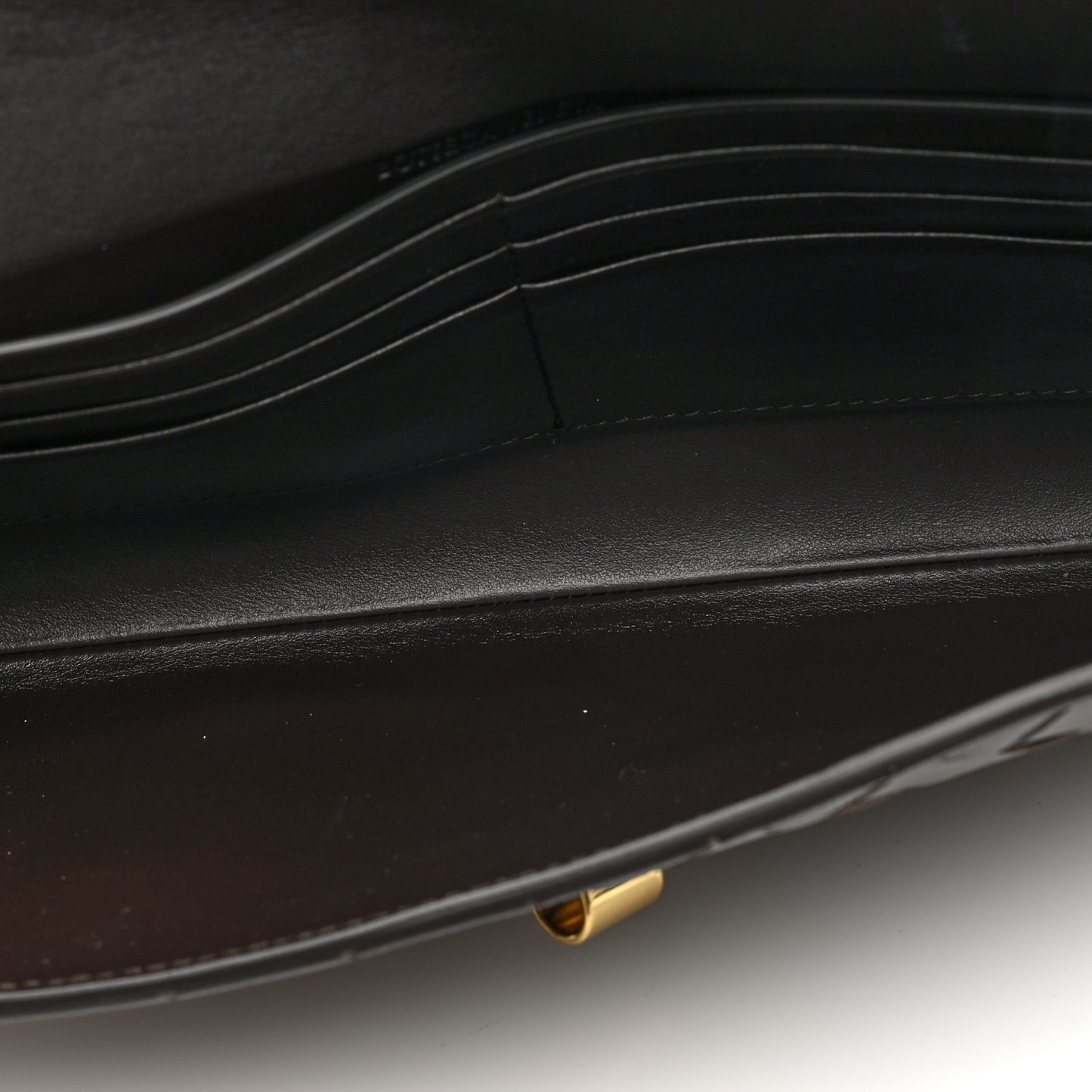Nappa Intrecciato Long Andiamo Top Handle Clutch Fondant