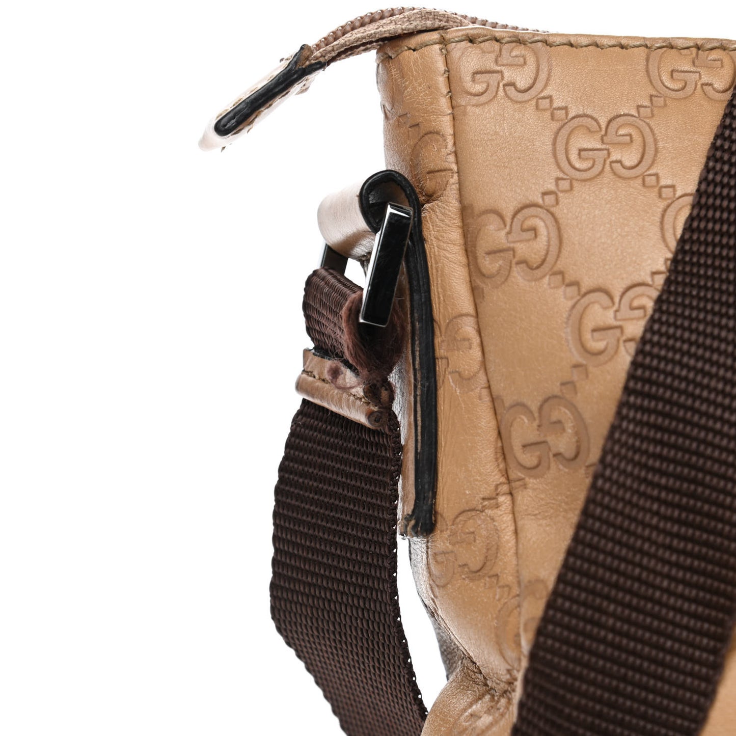 Guccissima Messenger Bag Camelia