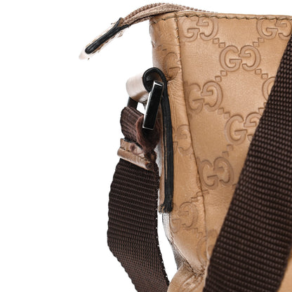 Gucci Guccissima Messenger Bag Camelia 7 of 9