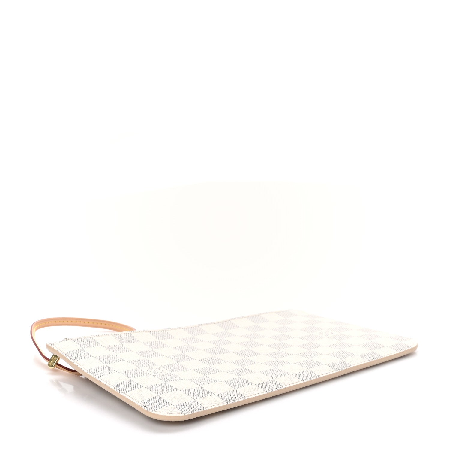 Louis Vuitton Damier Azur Neverfull MM GM Pochette Rose Ballerine 4 of 7