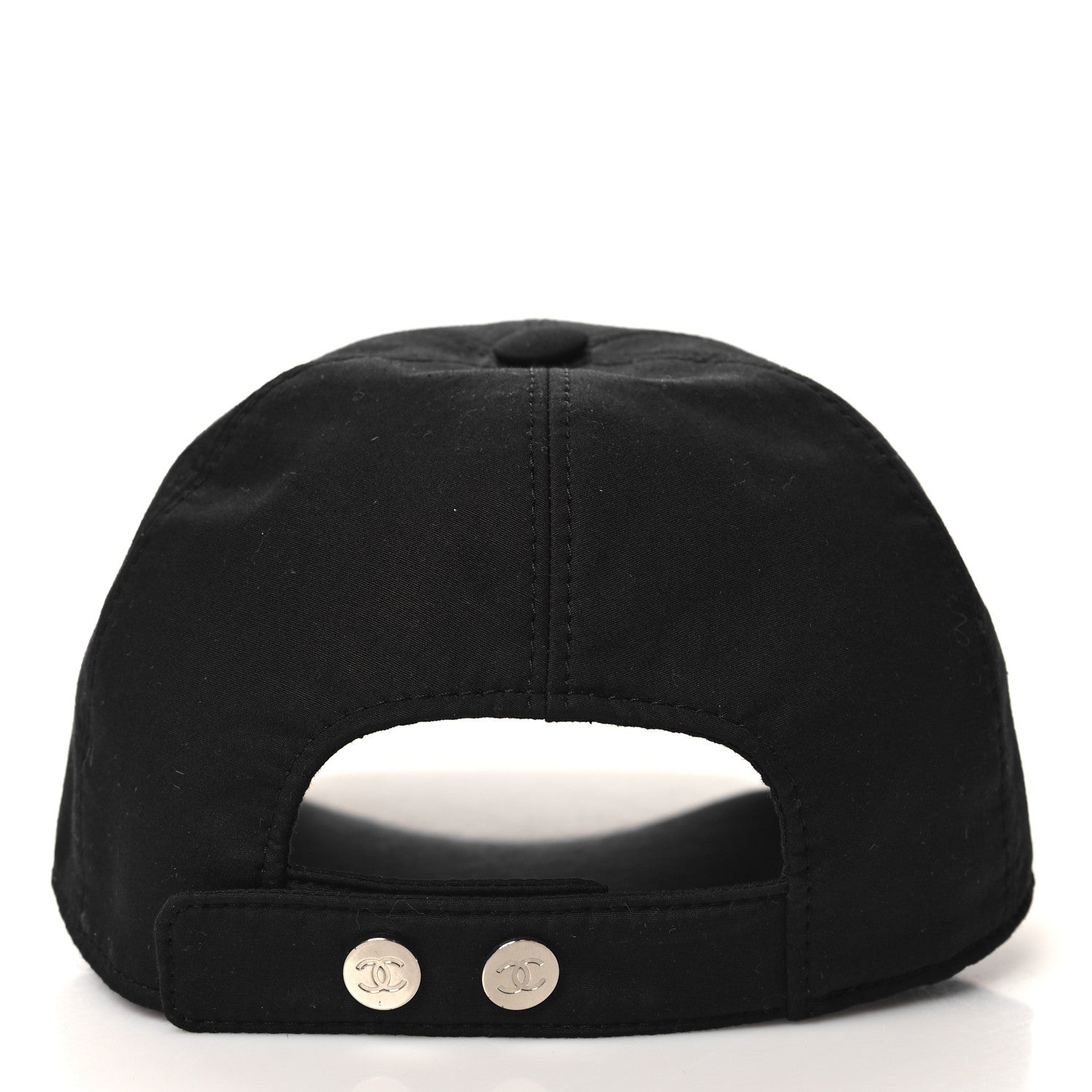 Chanel Cotton CC Cap Hat Black 6 of 8