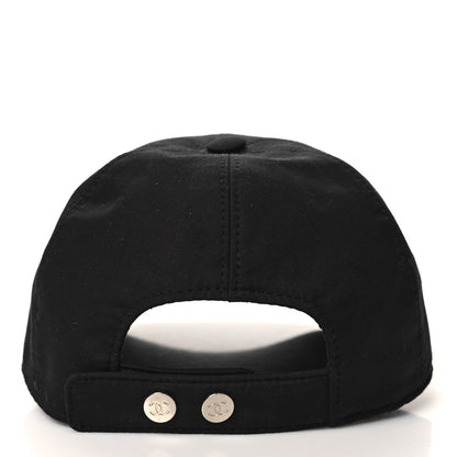 Chanel Cotton CC Cap Hat Black 6 of 8