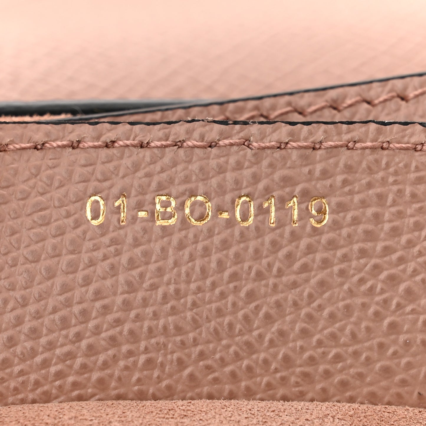 Grained Calfskin Saddle Bag Fard