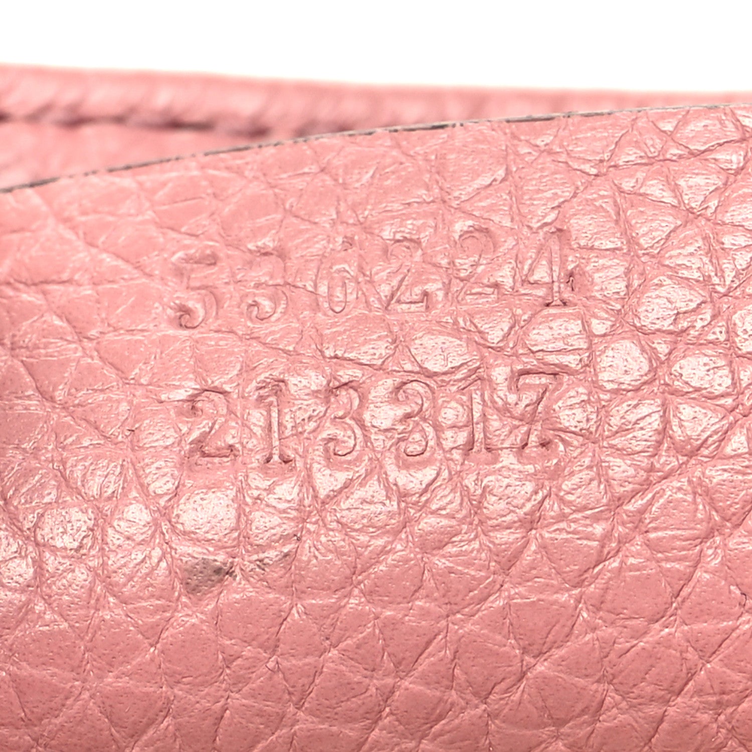 Gucci Pebbled Calfskin Medium Soho Flap Crossbody Pink 7 of 10