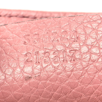 Gucci Pebbled Calfskin Medium Soho Flap Crossbody Pink 7 of 10