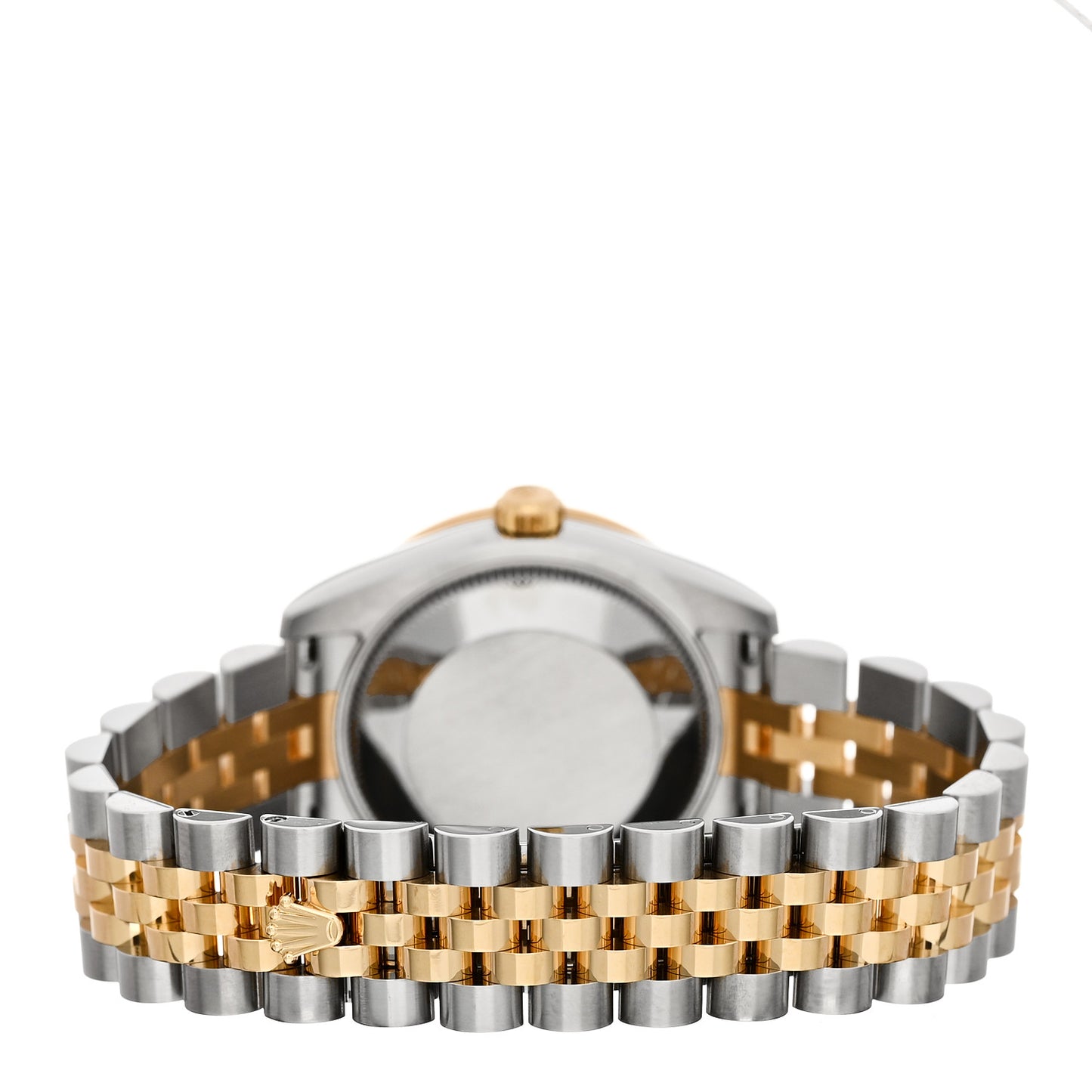 Stainless Steel 18K Yellow Gold Diamond Mother of Pearl 31mm Oyster Perpetual Datejust Watch 178383