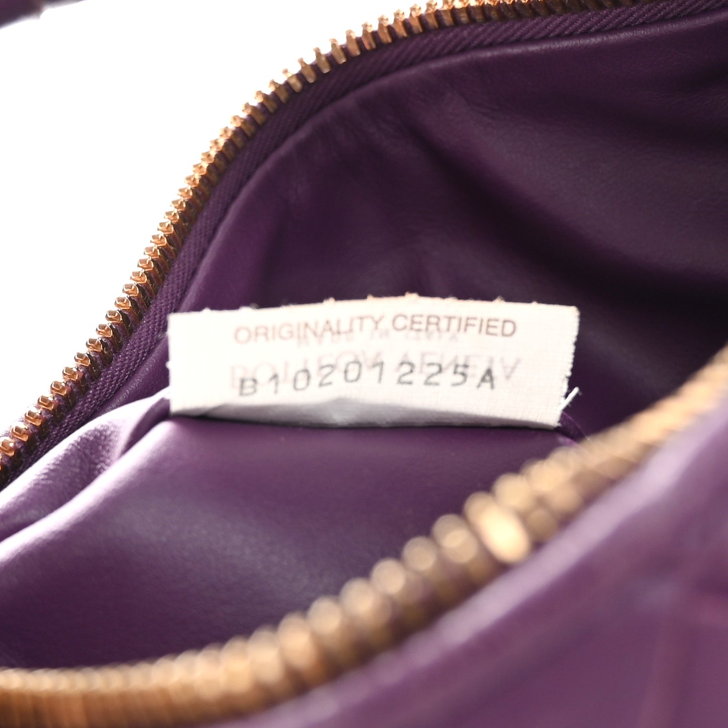 Nappa Intrecciato Mini Jodie Eggplant