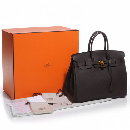 Hermes Togo Birkin 35 Ebene 5 of 10