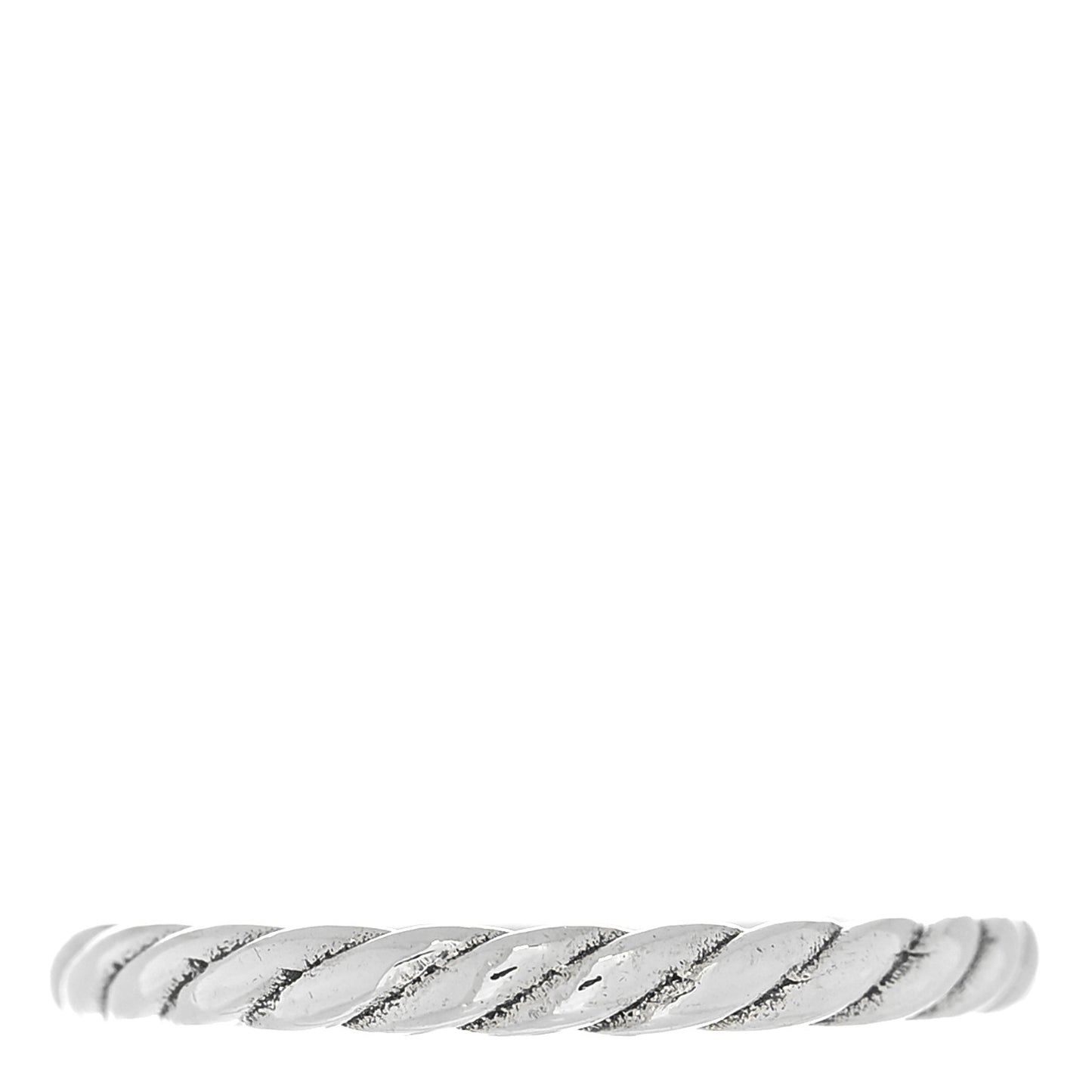 Sterling Silver Cable Classics Band Ring 53 6.5